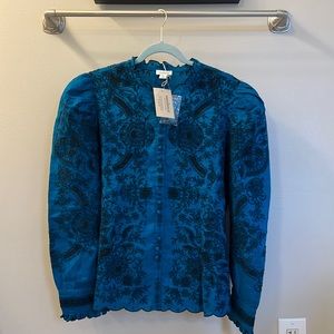 Sundance Rosetti lace top